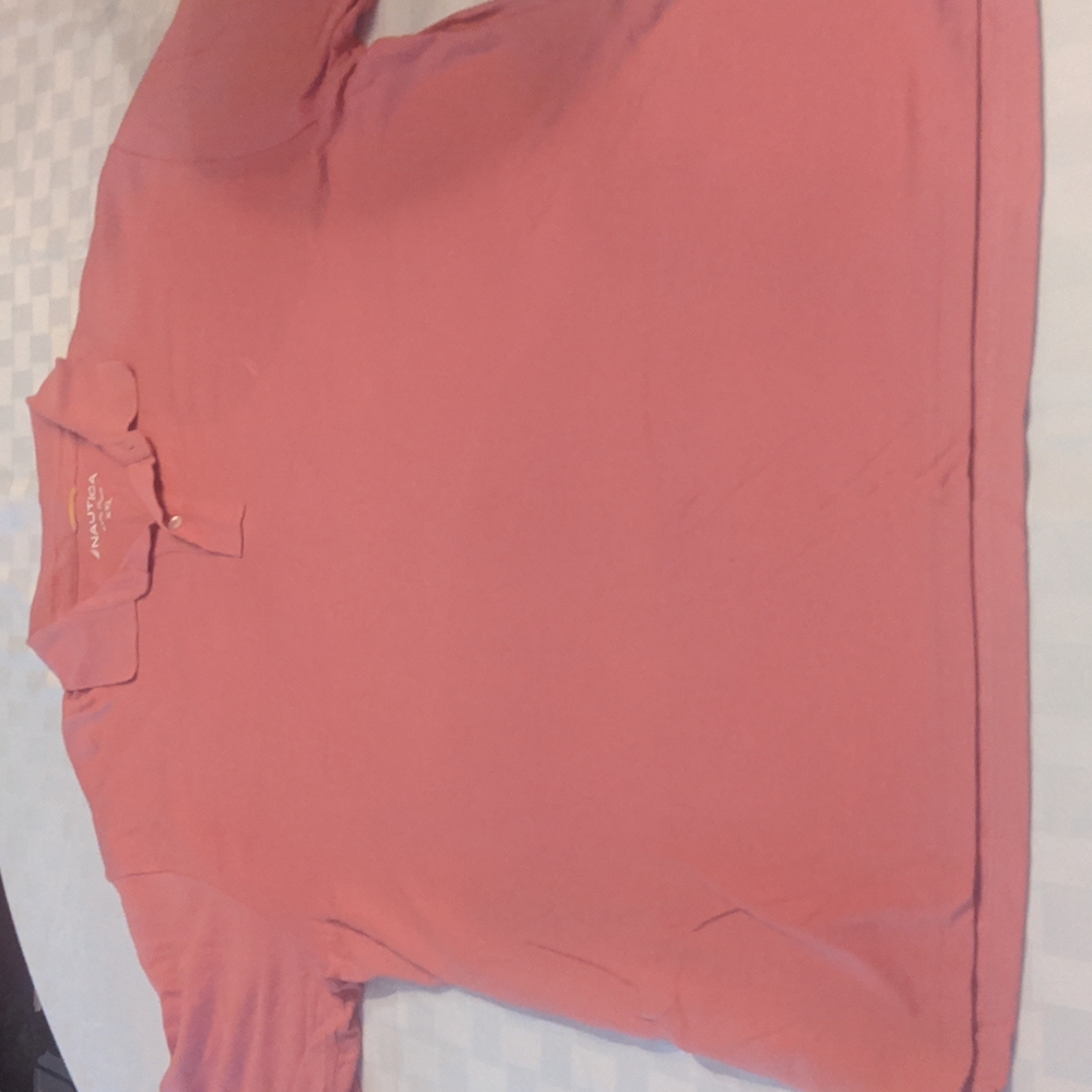 Nautica Polo Pink XXL